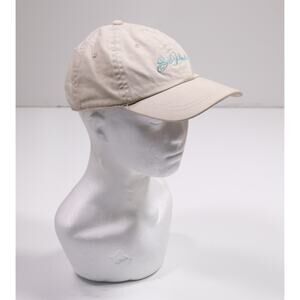 Sea Island Golf Club Ladies Adjustable Cap Hat Cotton Khaki Tan